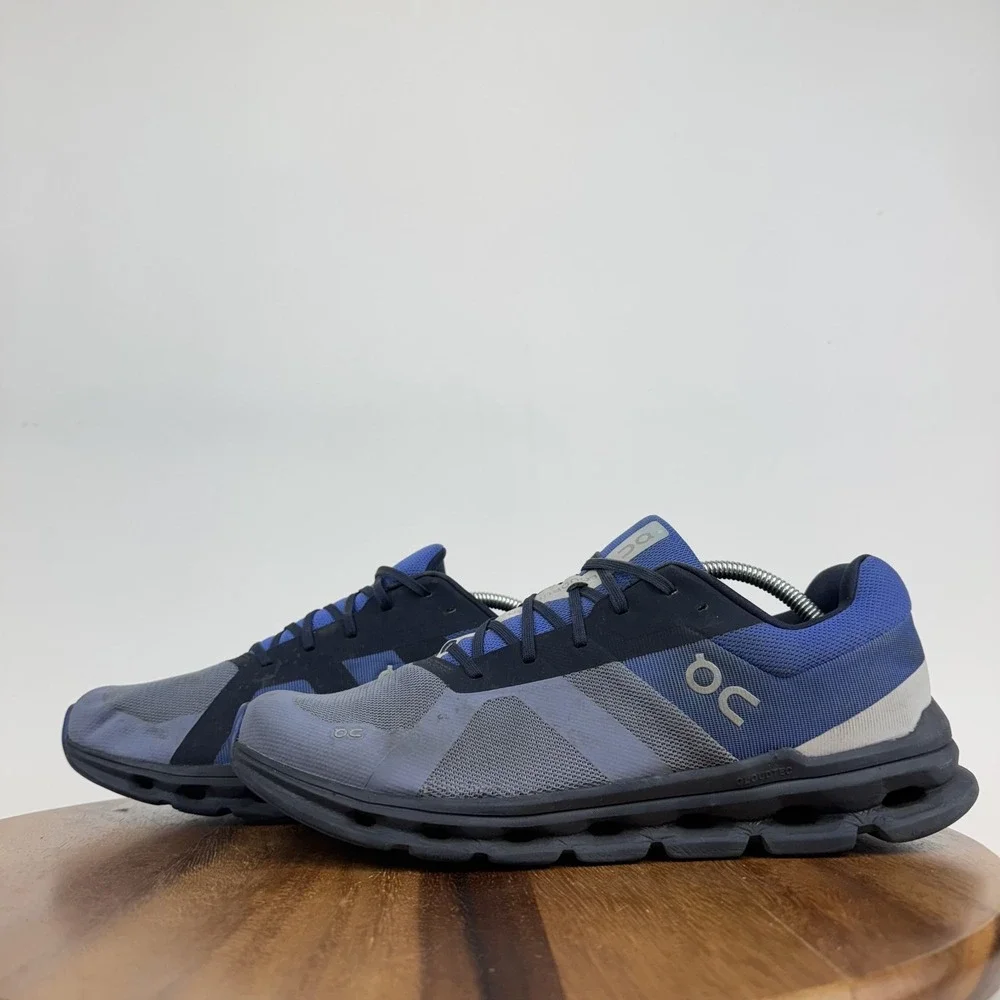 Mens On Cloudrunner Blue Athletic Road Running Sneakers Shoes Size 11.5 M GUC‎